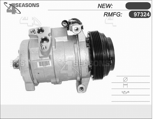 Compressor, air conditioning (97324)