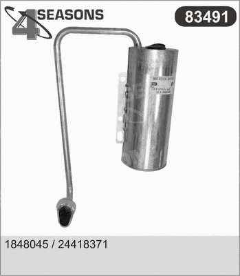 Dryer, air conditioning (83491)