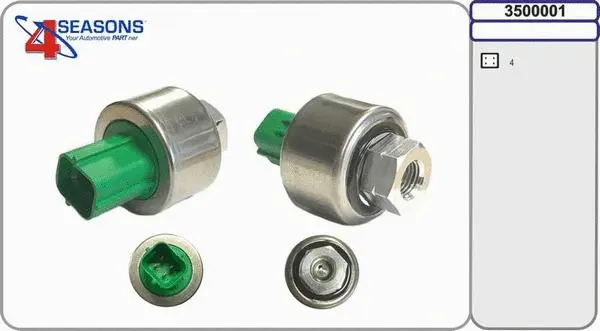 Pressure Switch, air conditioning (3500001)