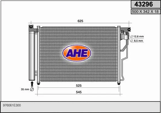 Condenser, air conditioning (43296)