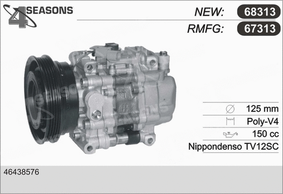 Compressor, air conditioning (67313)