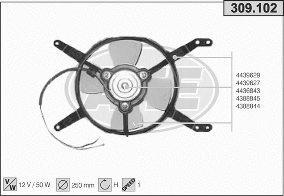Fan, engine cooling (309.102)