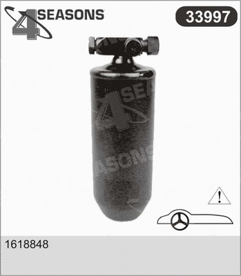 Dryer, air conditioning (33997)