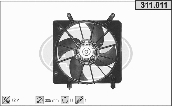 Fan, engine cooling (311.011)