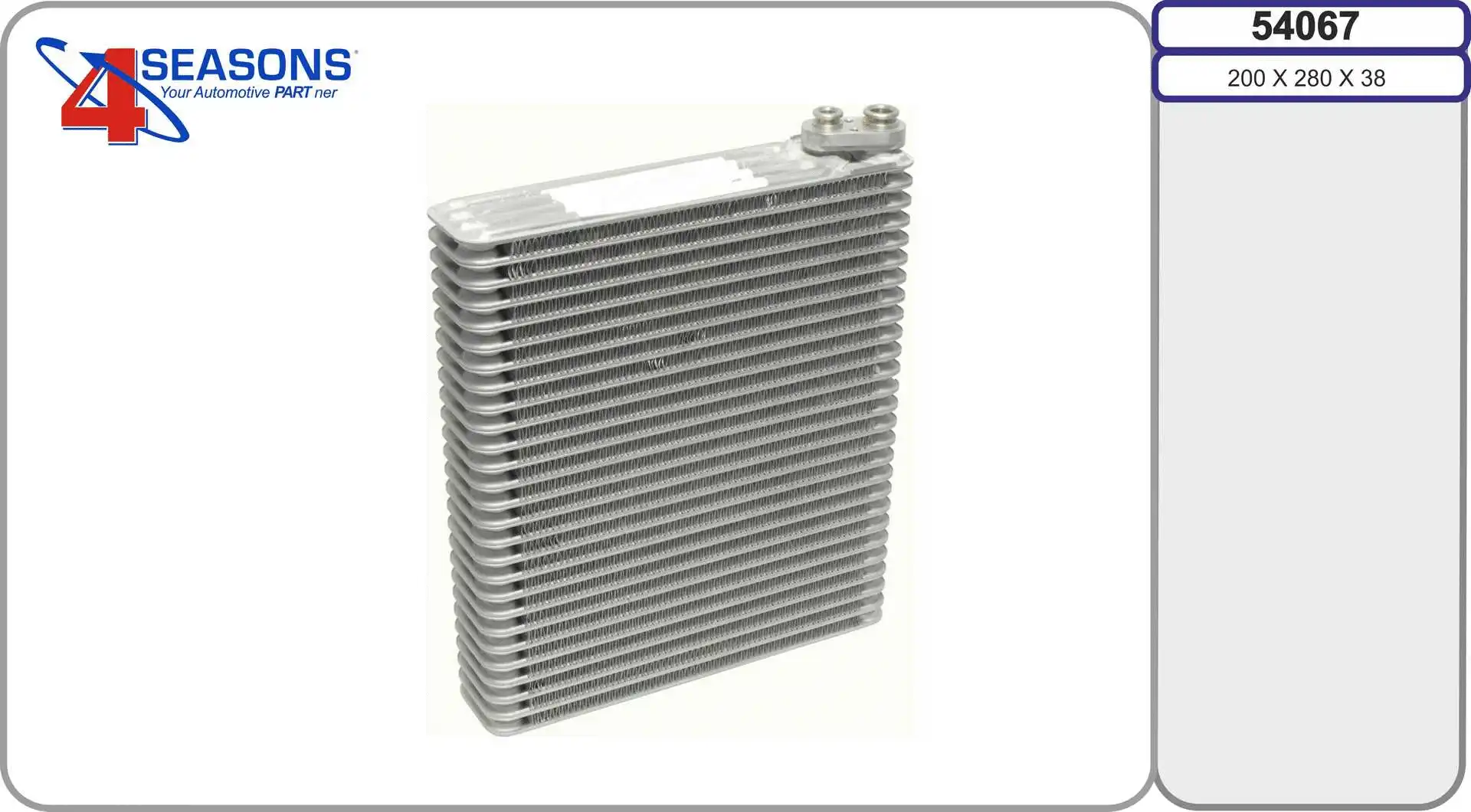 Evaporator, air conditioning (54067)