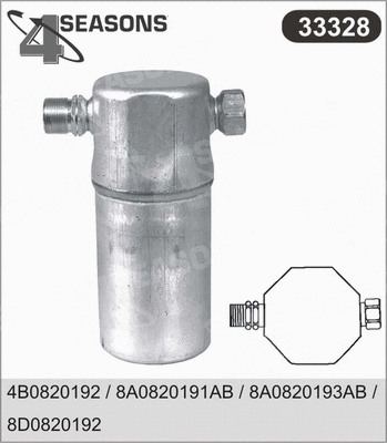 Dryer, air conditioning (33328)