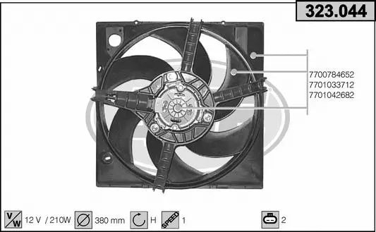 Fan, engine cooling (323.044)