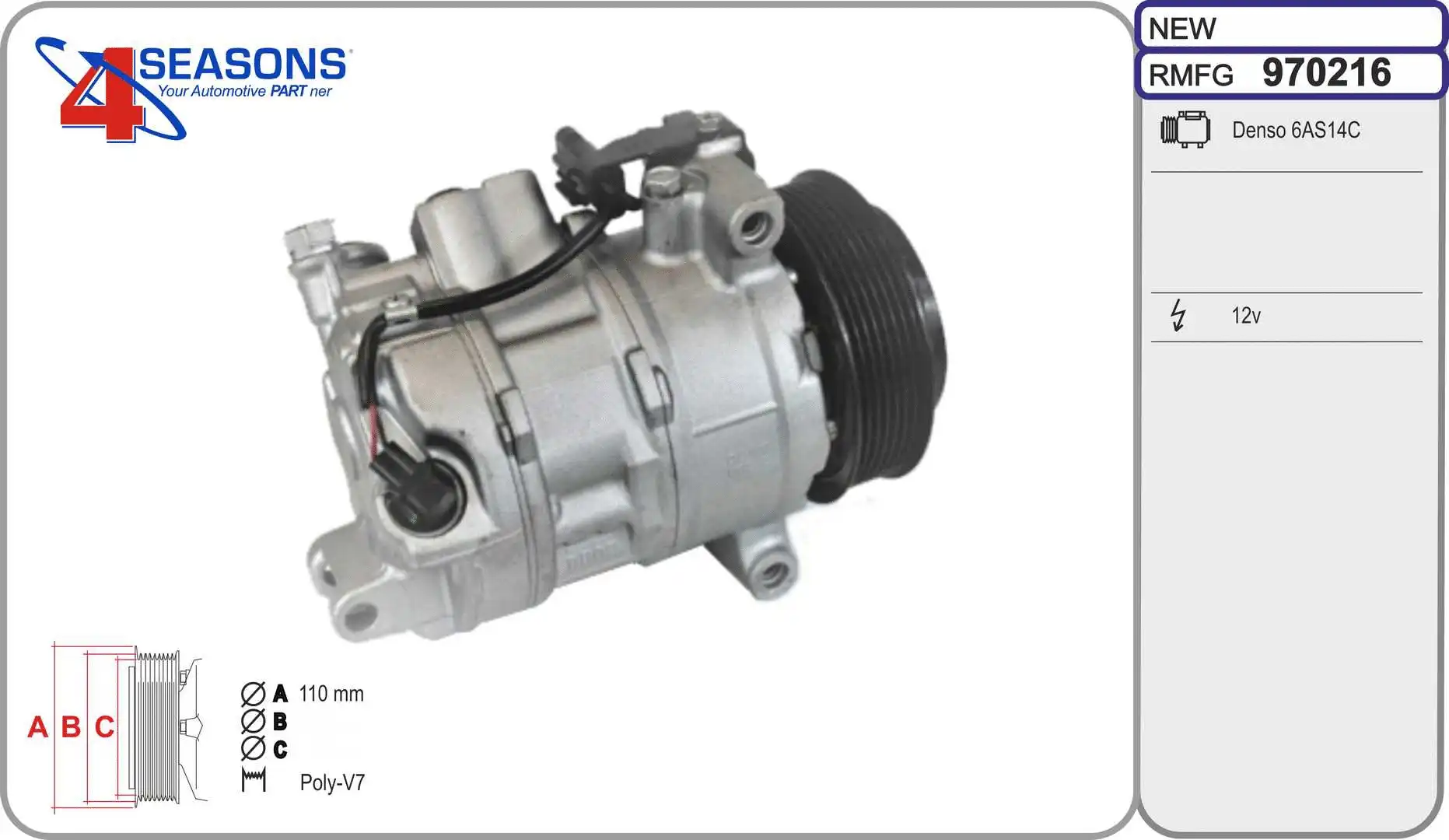 Compressor, air conditioning (970216)