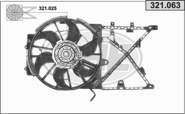 Fan, engine cooling (321.063)