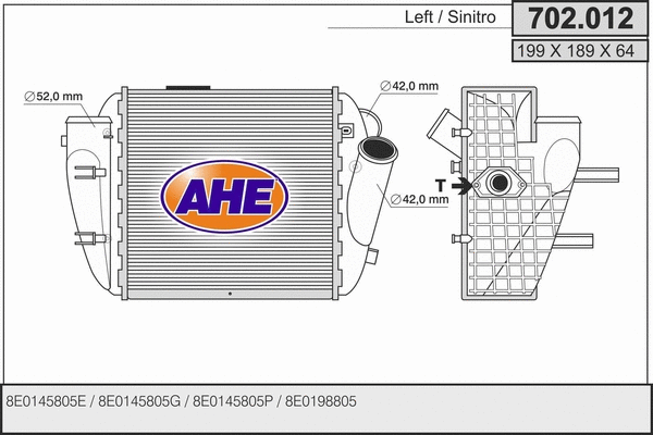 Charge Air Cooler (702.012)