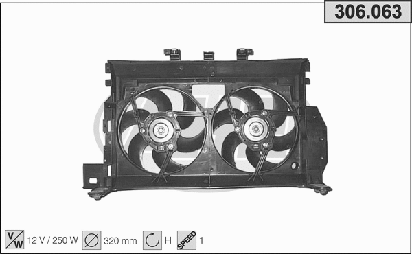 Fan, engine cooling (306.063)
