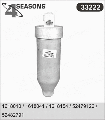 Dryer, air conditioning (33222)