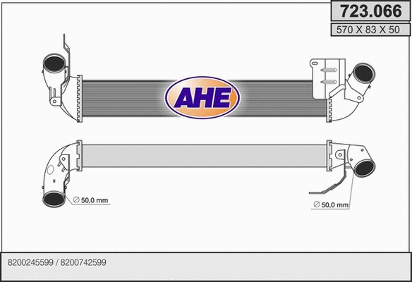 Charge Air Cooler (723.066)