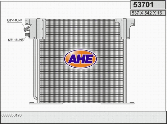 Condenser, air conditioning (53701)
