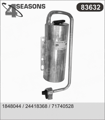 Dryer, air conditioning (83632)