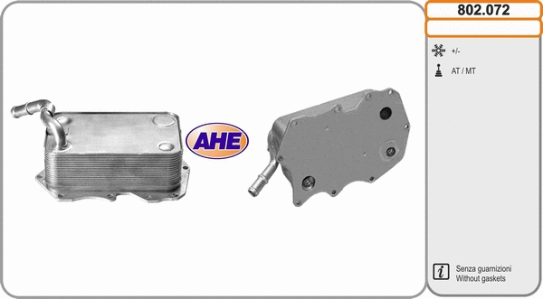 Oil Cooler, engine oil (802.072)