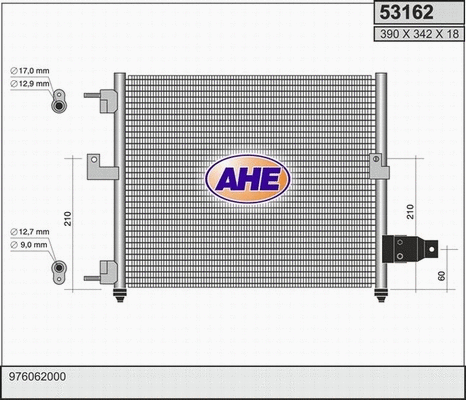 Condenser, air conditioning (53162)