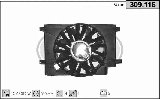 Fan, engine cooling (309.116)