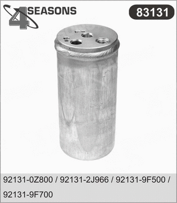 Dryer, air conditioning (83131)