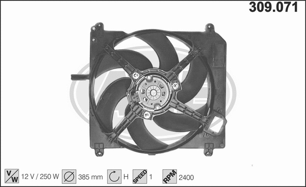 Fan, engine cooling (309.071)