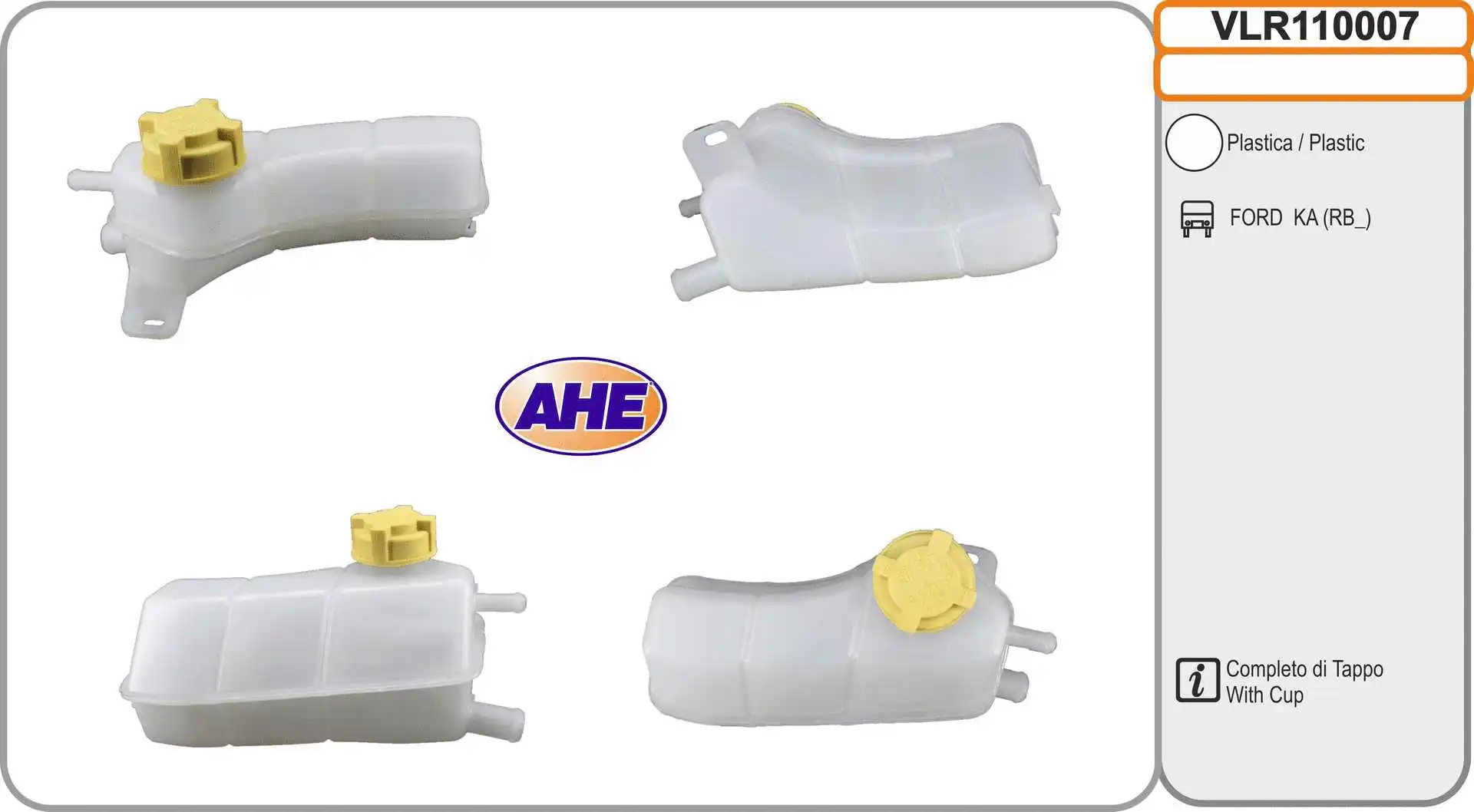 Expansion Tank, coolant (VLR110007)