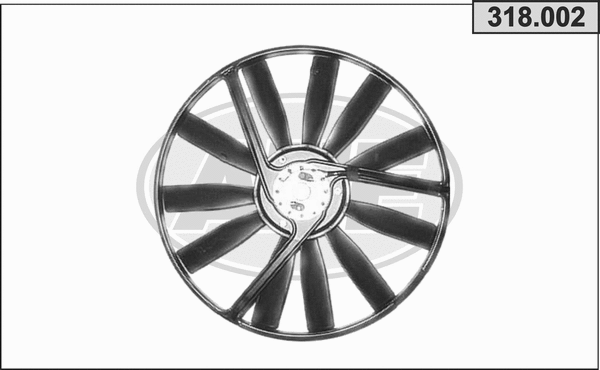 Fan, engine cooling (318.002)