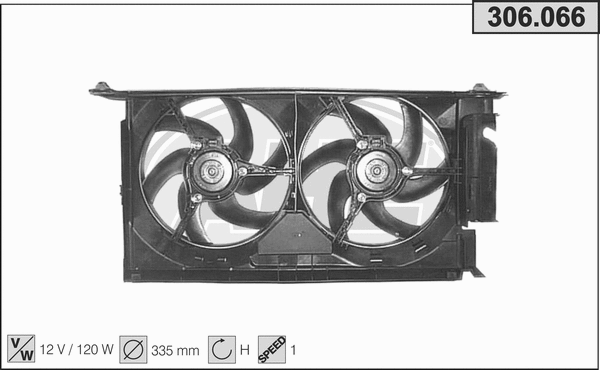 Fan, engine cooling (306.066)
