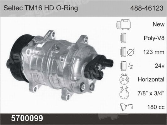 Compressor, air conditioning (5700099)