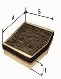 Filter, cabin air (CK 0176 K)