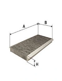 Filter, cabin air (CK 0194 K)
