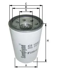 Oil Filter (CS 1501 H)
