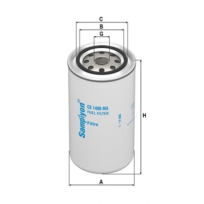 Fuel Filter (CS 1406 MA)