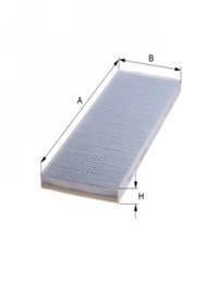Filter, cabin air (CK 0022)