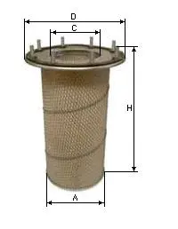 Air Filter (CH 1142)