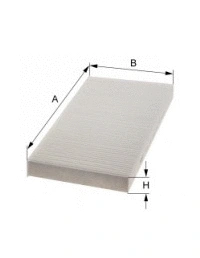 Filter, cabin air (CK 0166)