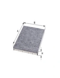 Filter, cabin air (CK 0203 K)