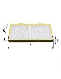 Filter, cabin air (CK 0098)