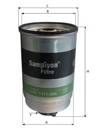 Fuel Filter (CE 1996 M)