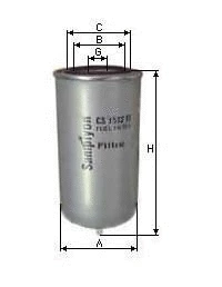 Fuel Filter (CS 1647 M)