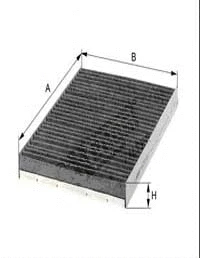 Filter, cabin air (CK 0174 K)