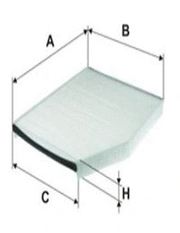 Filter, cabin air (CK 0176)