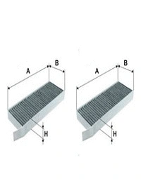 Filter, cabin air (CK 0189 2K)
