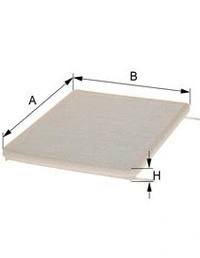 Filter, cabin air (CK 0052)