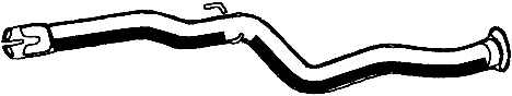 Repair Pipe, catalytic converter (08.019)