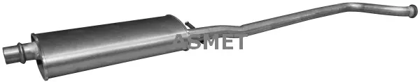 Centre Muffler (08.043)