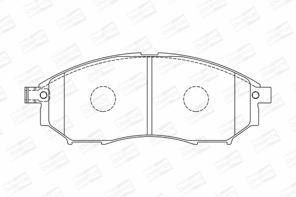 Brake Pad Set, disc brake (572575CH)