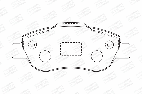 Brake Pad Set, disc brake (573168CH)