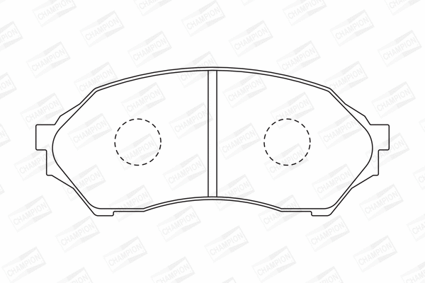 Brake Pad Set, disc brake (572437CH)