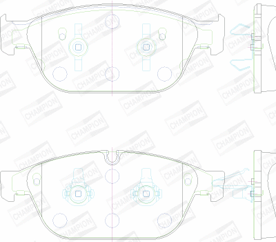 Brake Pad Set, disc brake (573775CH)