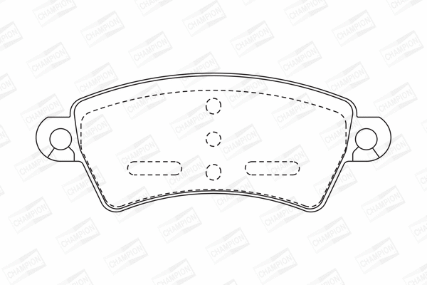 Brake Pad Set, disc brake (571965CH)